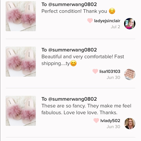 Faux fur softy slip on slider sandals - Picture 3 of 3